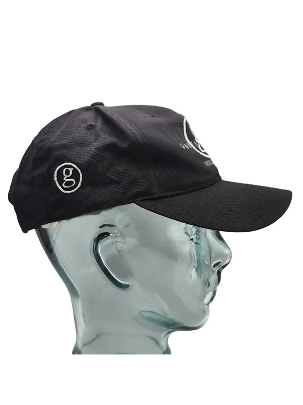 Garth Brooks World Tour Embroidered Black Strapback Cap Hat Country Music